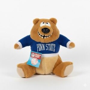 Vintage 1984 Penn State Nittany Lion Plush Ace Novelty Collegiate Licensed 10"